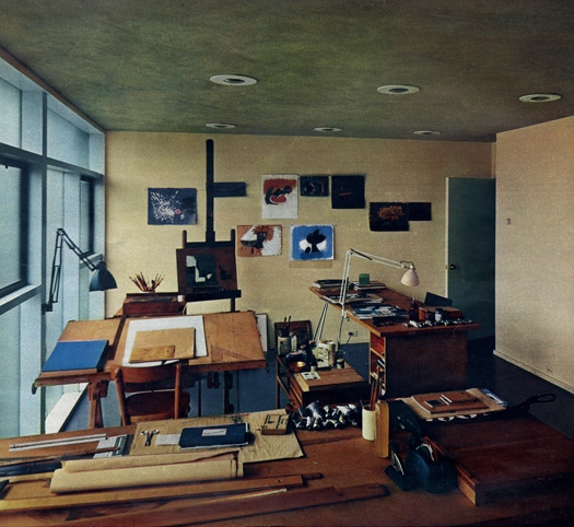 Paul Rand‘s Studio