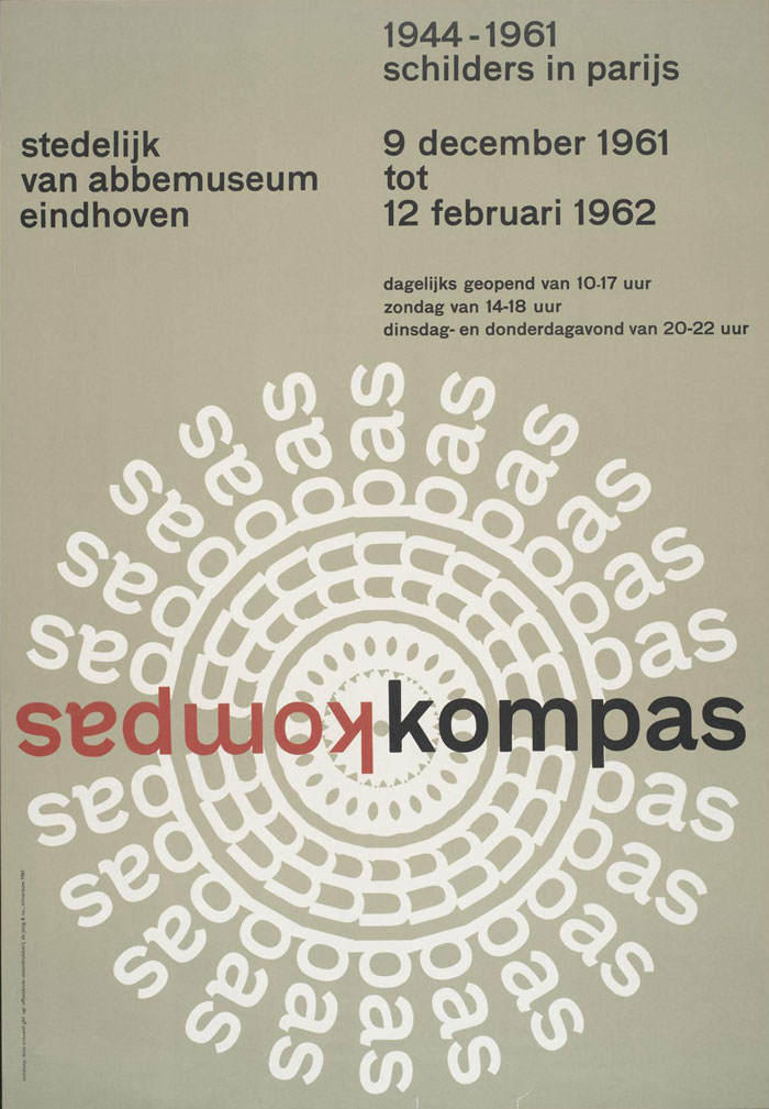 Wim Crowel Poster,&nbsp;1961
