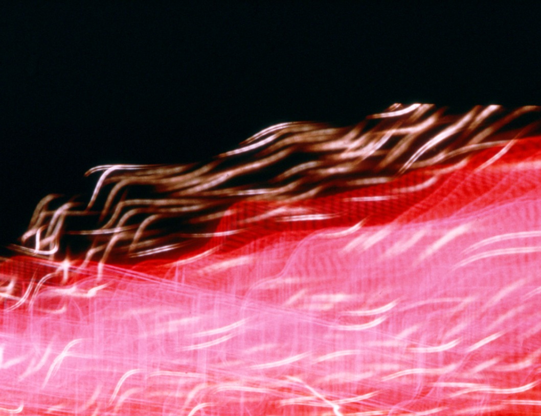 László Moholy-Nagy, Pink Traffic Abstraction, 1940s.