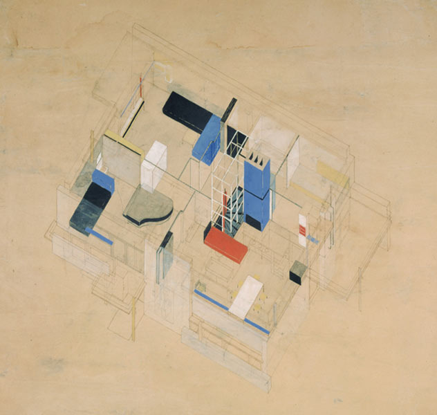 Rietvelt-Schröder House, first floor,&nbsp;1924