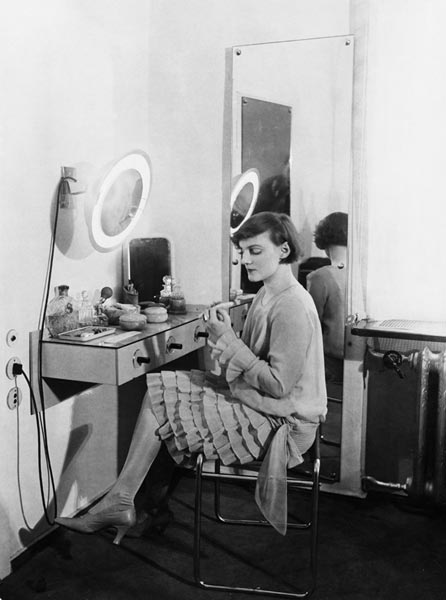 At the dressing table, 1928