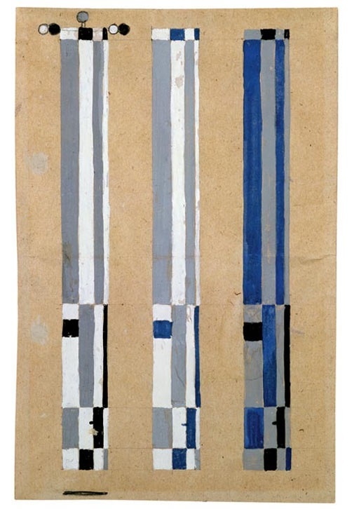 Flag design by Josef Albers, 1923