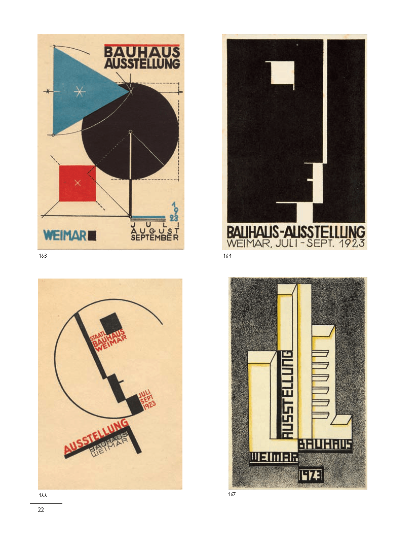 Bauhaus postcards