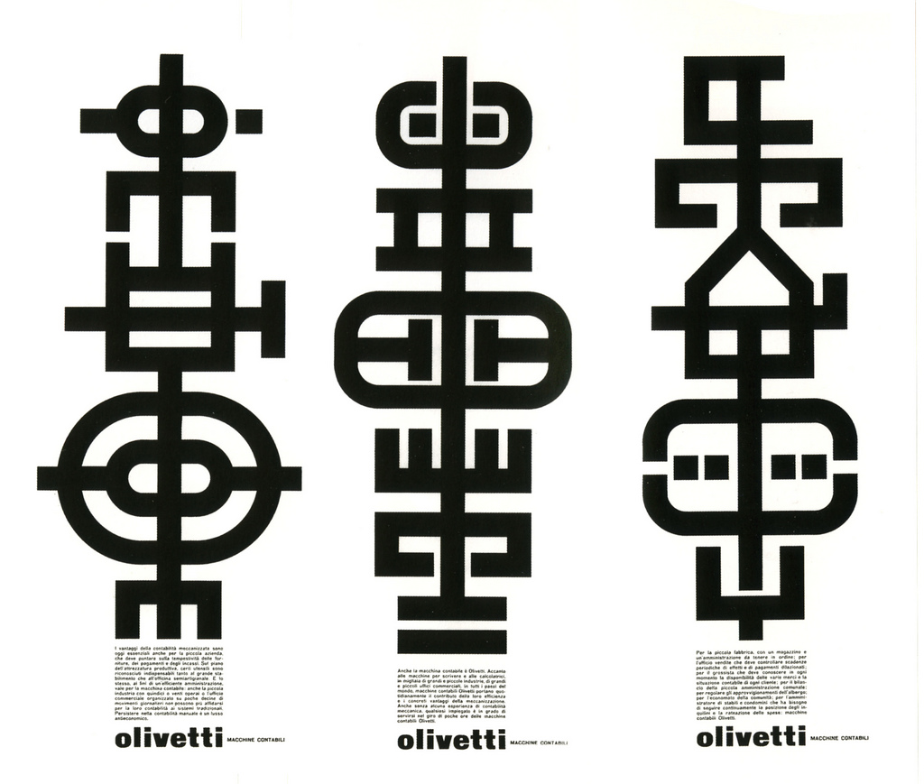Ad campaign for&nbsp;Olivetti