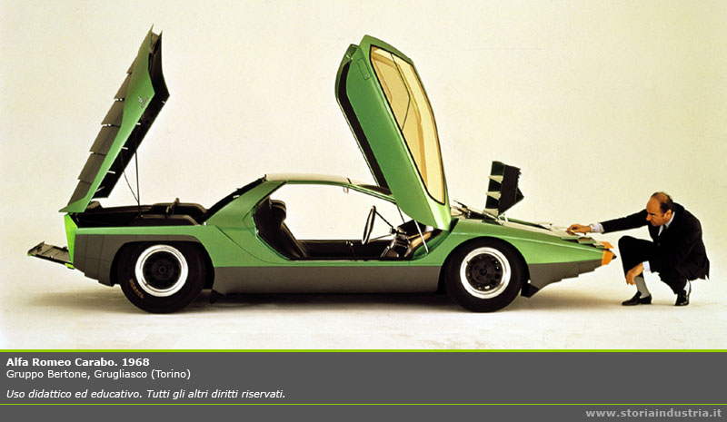 Gruppo Bertone: Alfa Romeo Carabo, 1968