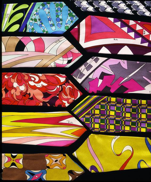 Sixties silk ties by Emilio Pucci