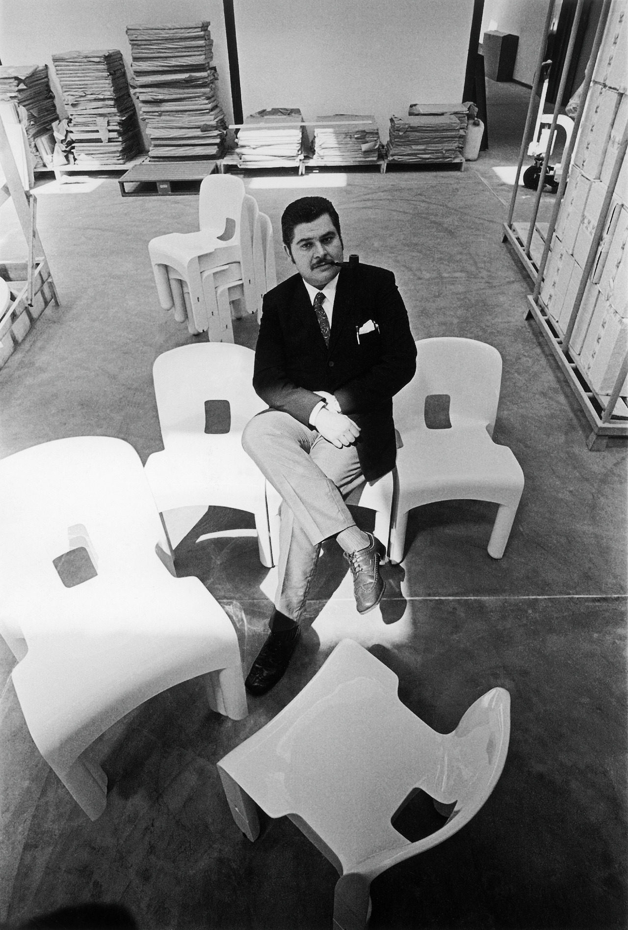 Joe Colombo and his chair “Universale” – Design is fine. History