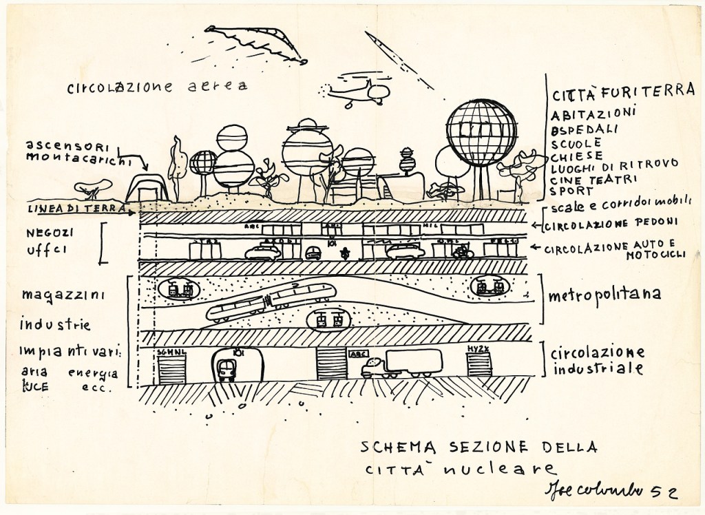 The Nuclear City by Joe Colombo,&nbsp;1952