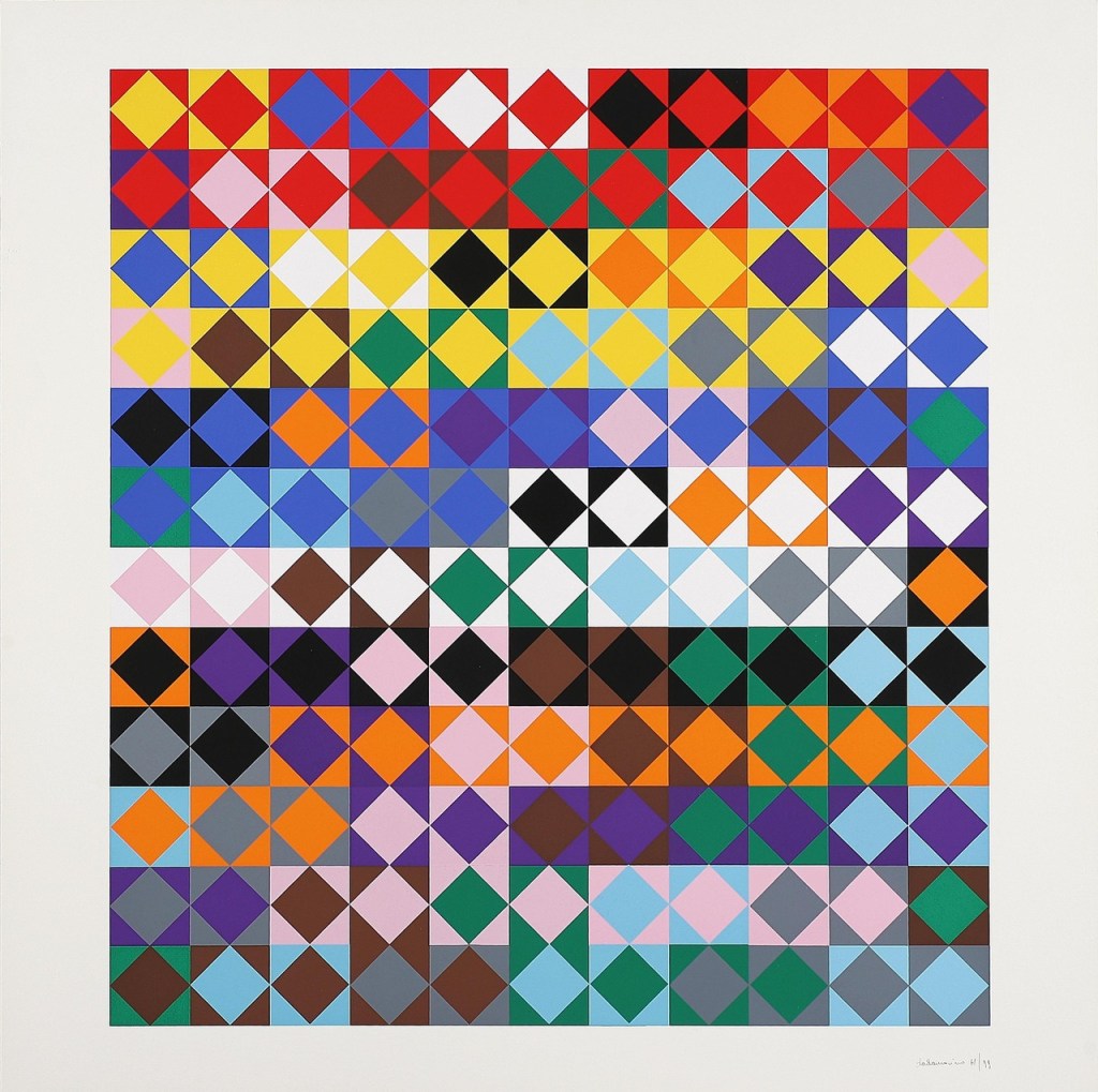 The discourse of the method by Vasarely,&nbsp;1969