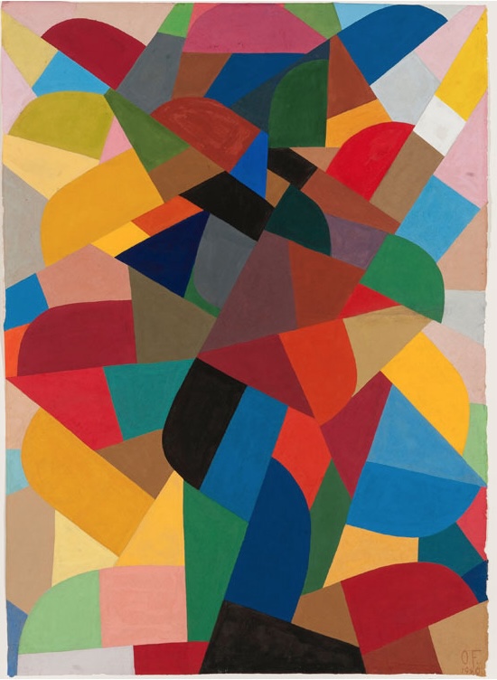 Otto Freundlich, Composition,&nbsp;1940