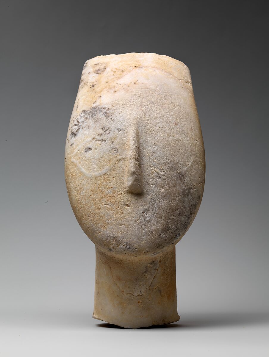 Cycladid Marble Head, 2500&nbsp;BCE