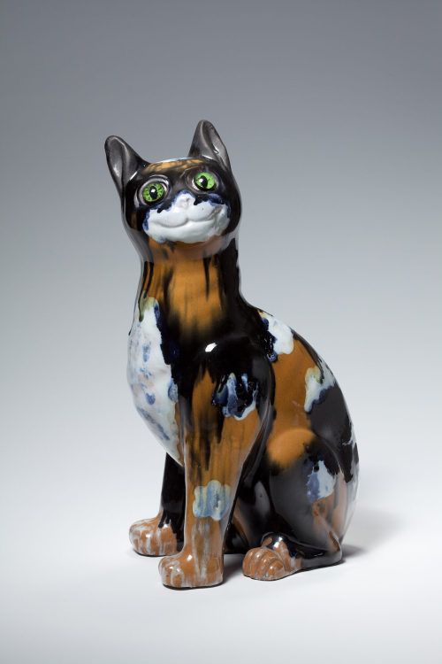 Émile Gallé, Faïence Cats,&nbsp;1884–89